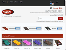 Tablet Screenshot of kirinite.com